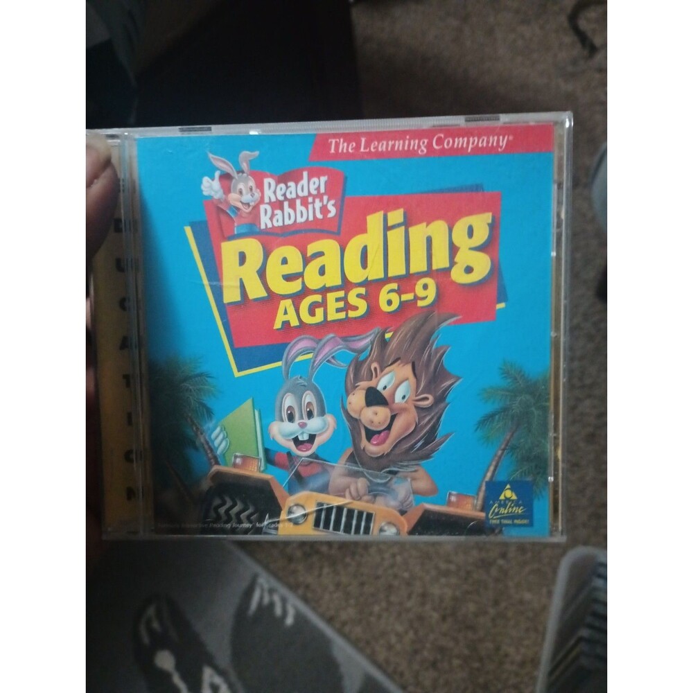 Reader Rabbit Reading: Ages 6-9 PC MAC CD learn to read words phonics kids game!